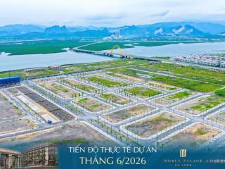 Đất nền đã sổ đỏ lâu dài từng lô, vị trí kề biển, giá chỉ từ 3,2 tỷ / lô tại noble palace hạ long