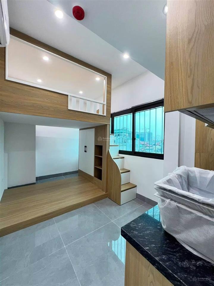 Tòa chdv hoàng mai, mặt ngõ ô tô tránh, 60m2*7t*12pn, thang máy, ngõ thông, full nt, đủ pccc+gpxd