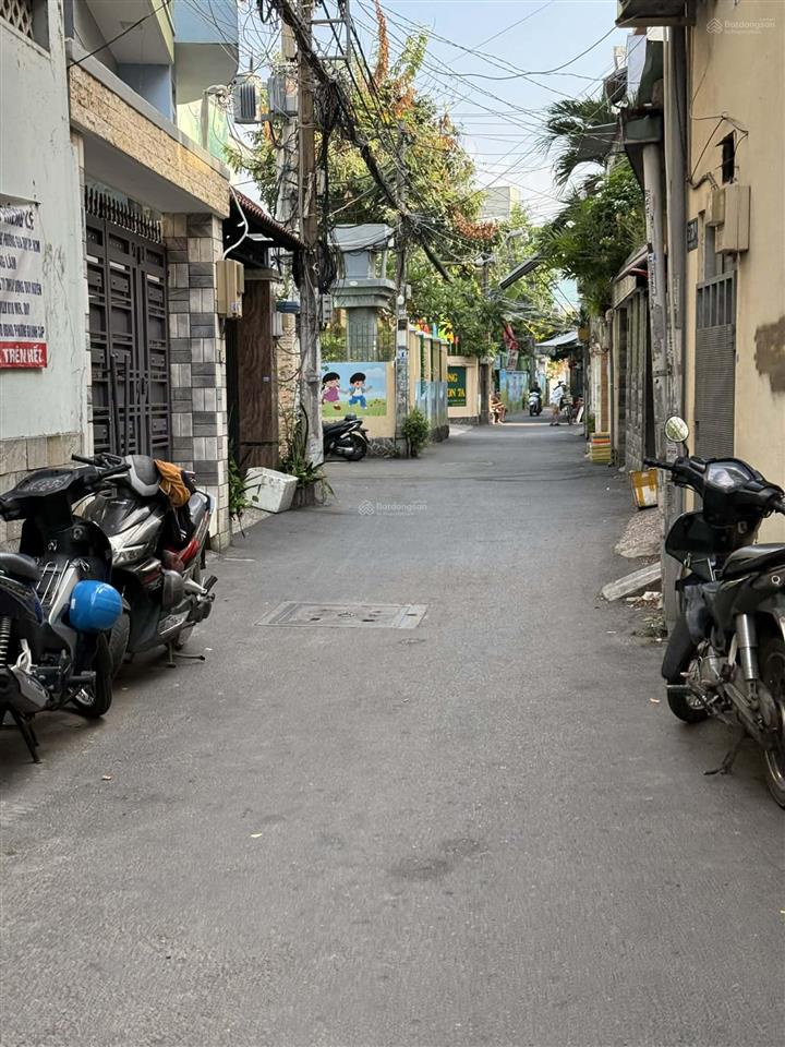 Chdv nơ trang long, 50m2, 4 tầng hẻm xe hơi, thu 40tr/th, nhỉnh 8 tỷ