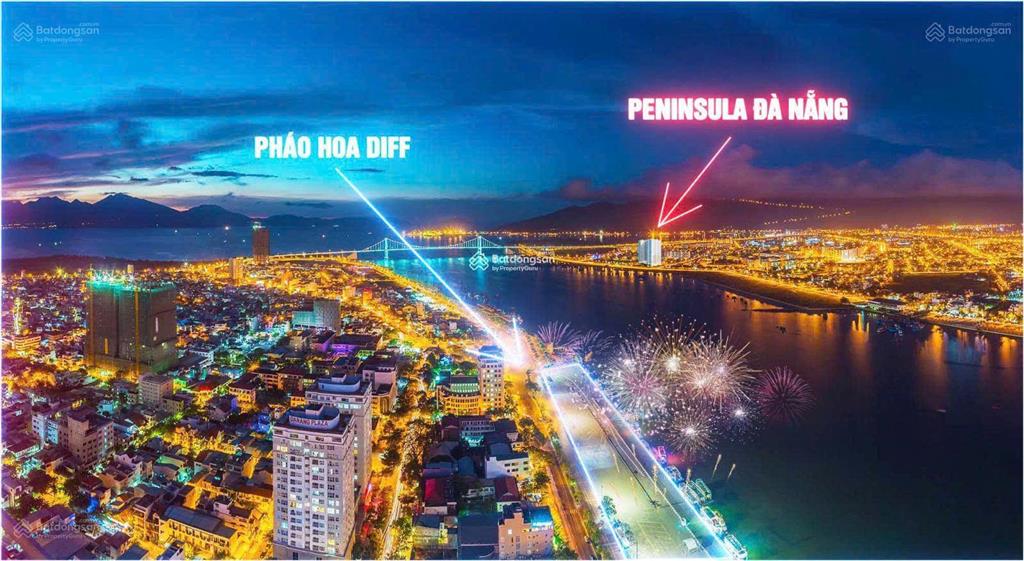 Chủ gửi bán căn hộ peninsula  mã căn p215  view trực diện sông  pháo hoa  giá tốt chỉ 4.x tỷ