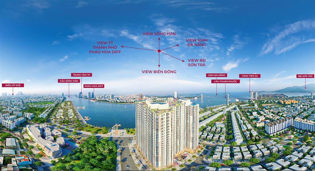 Chủ gửi bán căn hộ peninsula  mã căn p215  view trực diện sông  pháo hoa  giá tốt chỉ 4.x tỷ