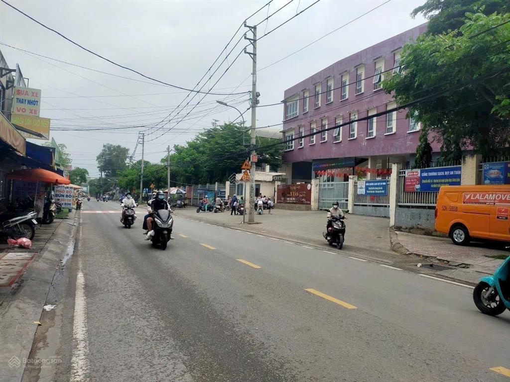 Đất mặt tiền rạch thạnh xuân 24  86m2 (4.8m x 17m) nở hậu 5.5m  5.15 tỷ