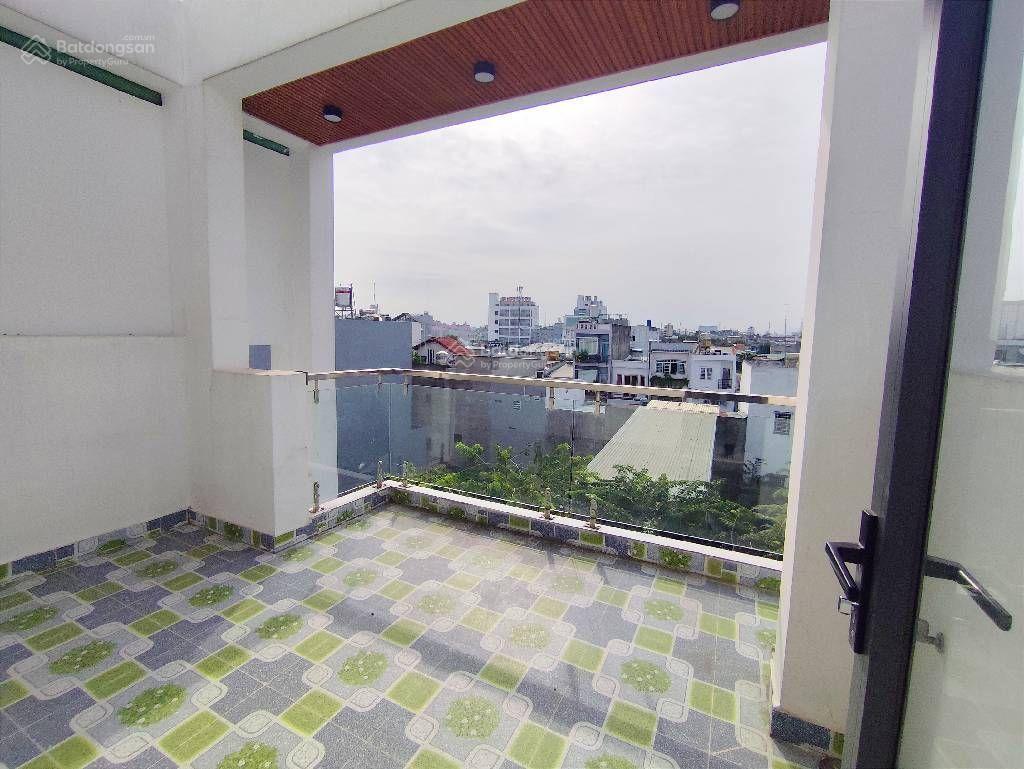 Nhà 4 tầng hẻm nhựa 8m thạnh lộc 28, q.12  60m2 (4 x 15)  5pn  5.99 tỷ