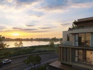 Biệt thự ven sông 222m2 the fullton chỉ 140tr/m2 mặt tiền 15m, sẵn 3 slot oto, tư gia 3 mặt thoáng