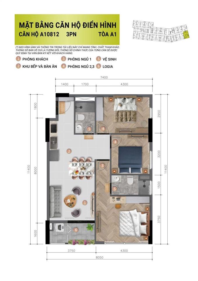 Căn hộ 1br tại dự án cora tower. chỉ cần 800tr có thể sở hữu. c. khấu lên đến 17%. cam kết giá cđt