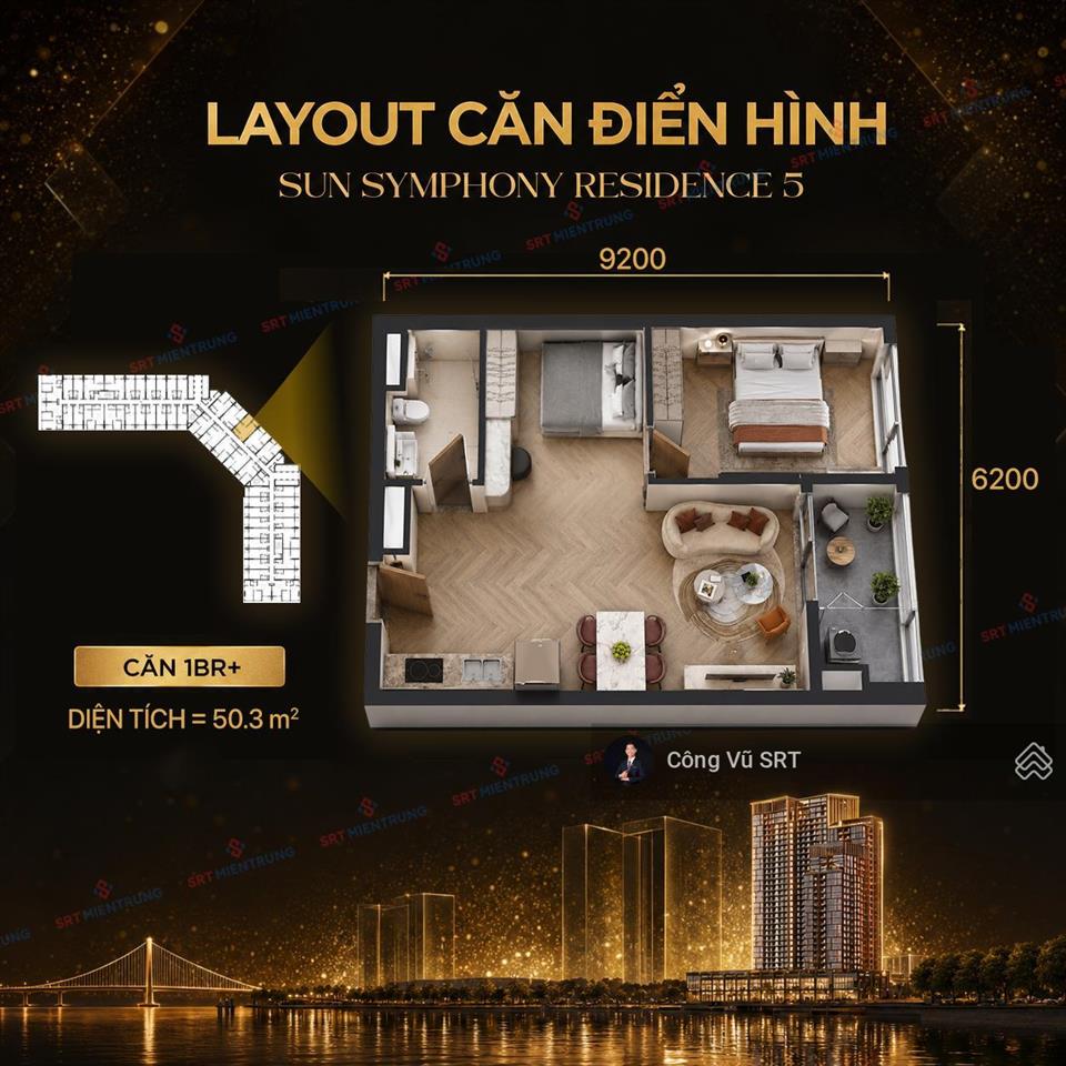 Căn 1pn + view biển dòng sản phẩm khan hiếm dành cho nhà đầu tư nhìn dài hạn
