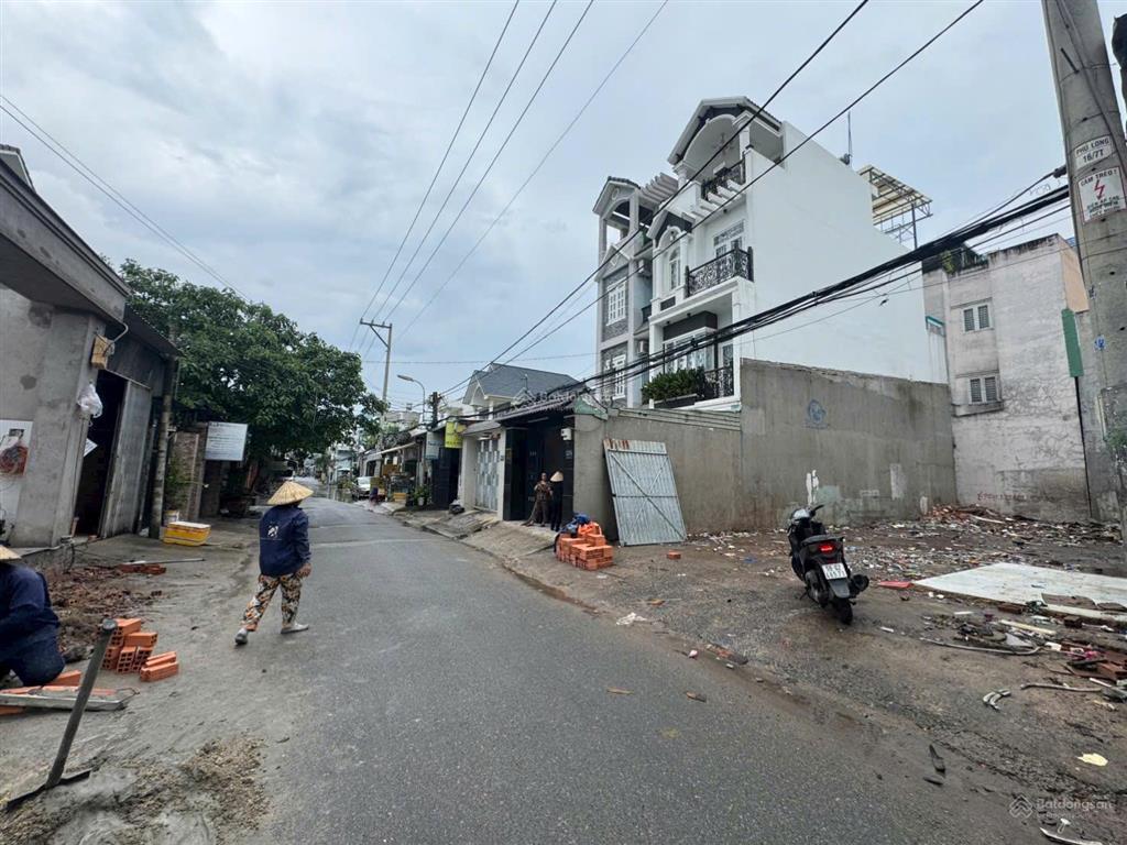 Đất mặt tiền thạnh lộc 16, 6,2 tỷ, 86m², pháp lý đầy đủ, mặt tiền quy hoạch rộng 20m