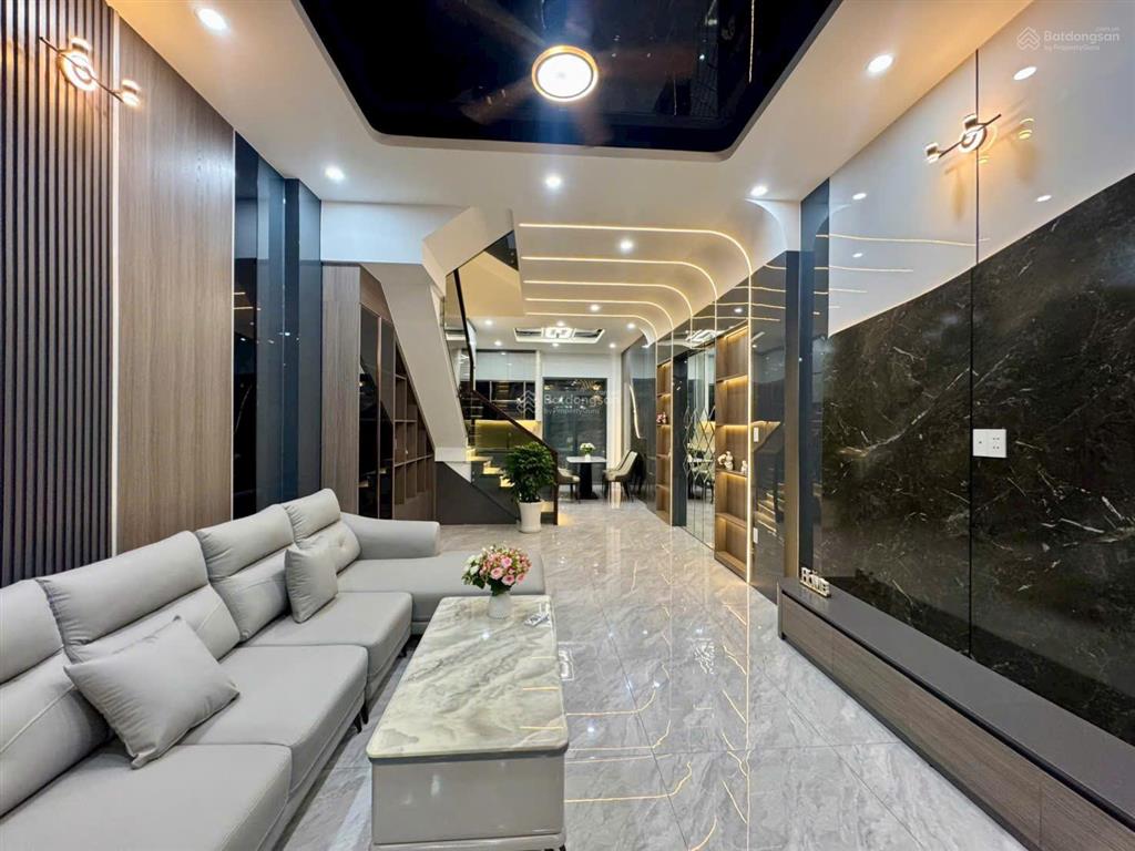 Khu nhà phố mới xây dựng đường thạnh lộc 27 ngay chung cư thạnh lộc (4x20)m trệt 3 lầu