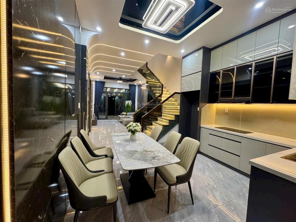 Khu nhà phố mới xây dựng đường thạnh lộc 27 ngay chung cư thạnh lộc (4x20)m trệt 3 lầu