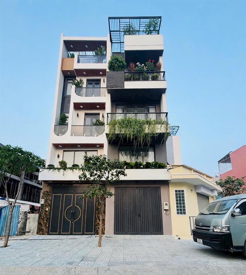Nhà mặt tiền thạnh lộc 31, lửng 3 lầu (4x13)m có thang máy