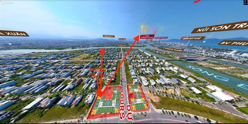 Căn góc 2pn view sông siêu thoáng không gian sống cao cấp giữa trung tâm nam đà nẵng