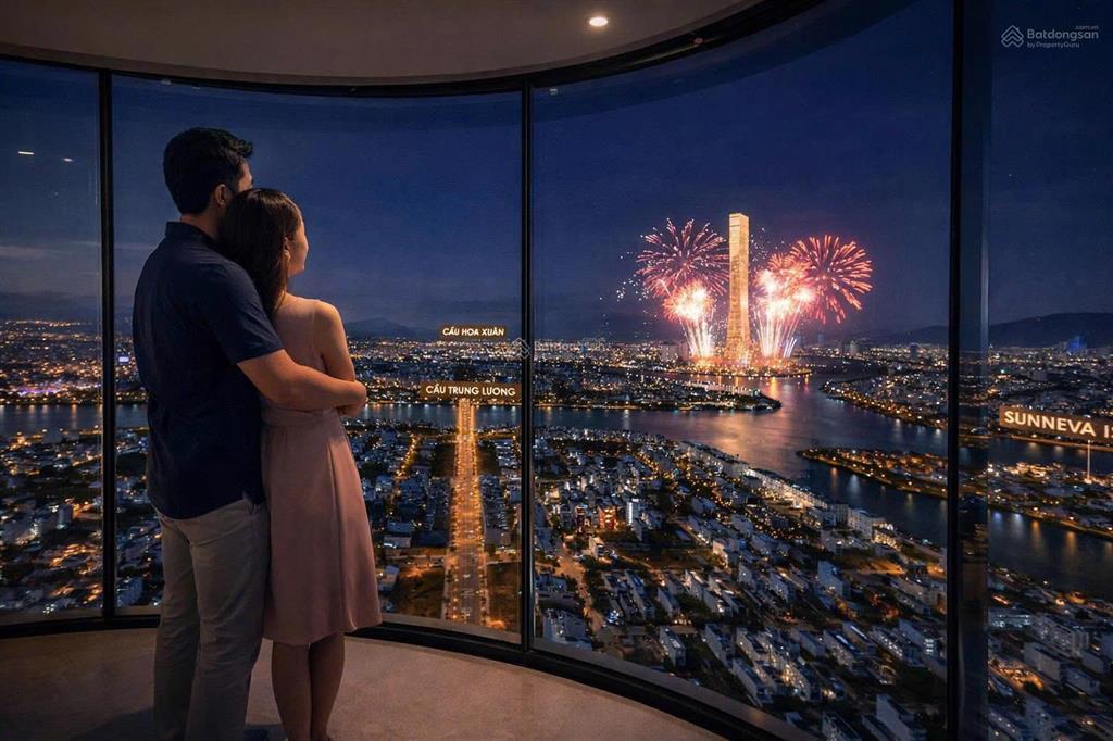 Căn góc 2pn view sông siêu thoáng không gian sống cao cấp giữa trung tâm nam đà nẵng