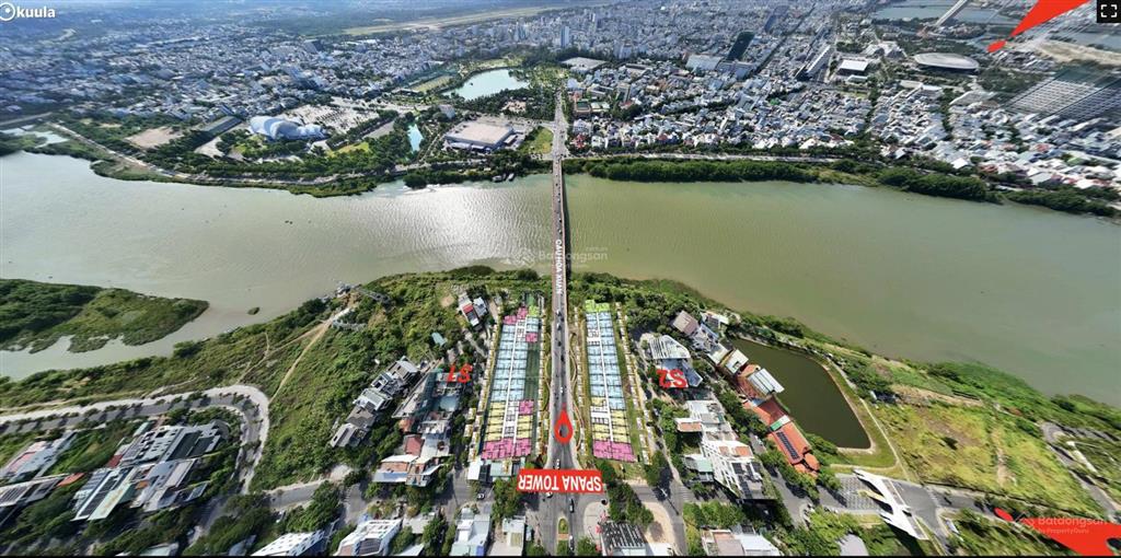 Quỹ thưởng spana tower  căn góc 2pn view trực diện sông mua trực tiếp cđt ký hđmb ngay chỉ 4,8 tỷ