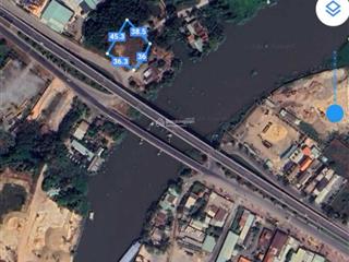 Bán đất mặt tiền sông 1.527m2 tại phú an, bình dương