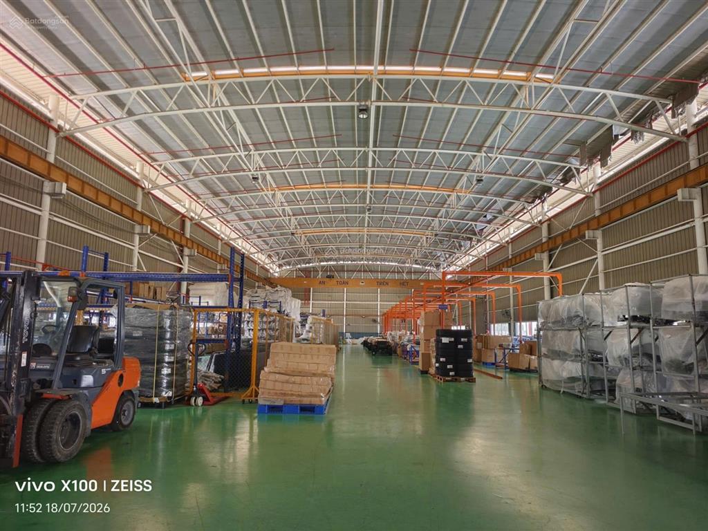 Cho thuê xưởng sx 3.500m2 kcn nhơn trạch 5, tp. đồng nai, giá thuê 117ngh/m2/tháng (pccc tự động)