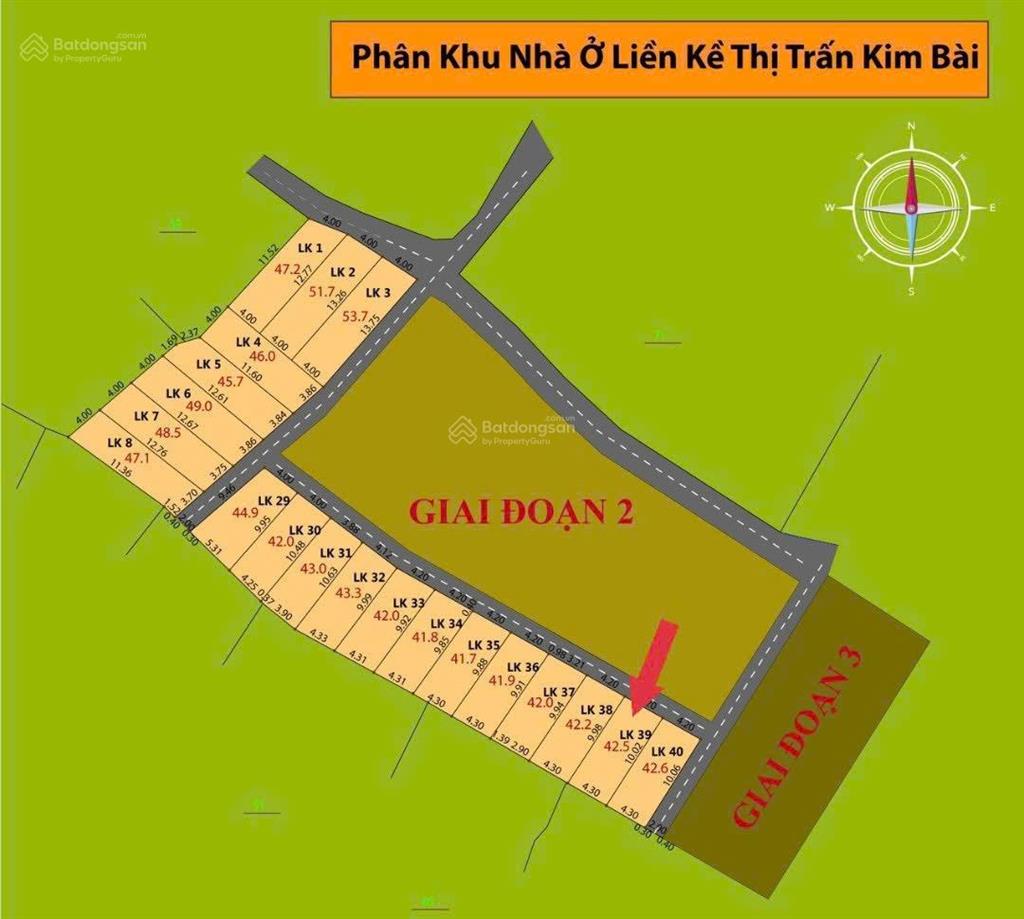 Chính chủ bán đất kim bài, thanh oai 42m2, ô tô đỗ cửa, gần hồ thoáng mát chỉ 2,1 tỷ