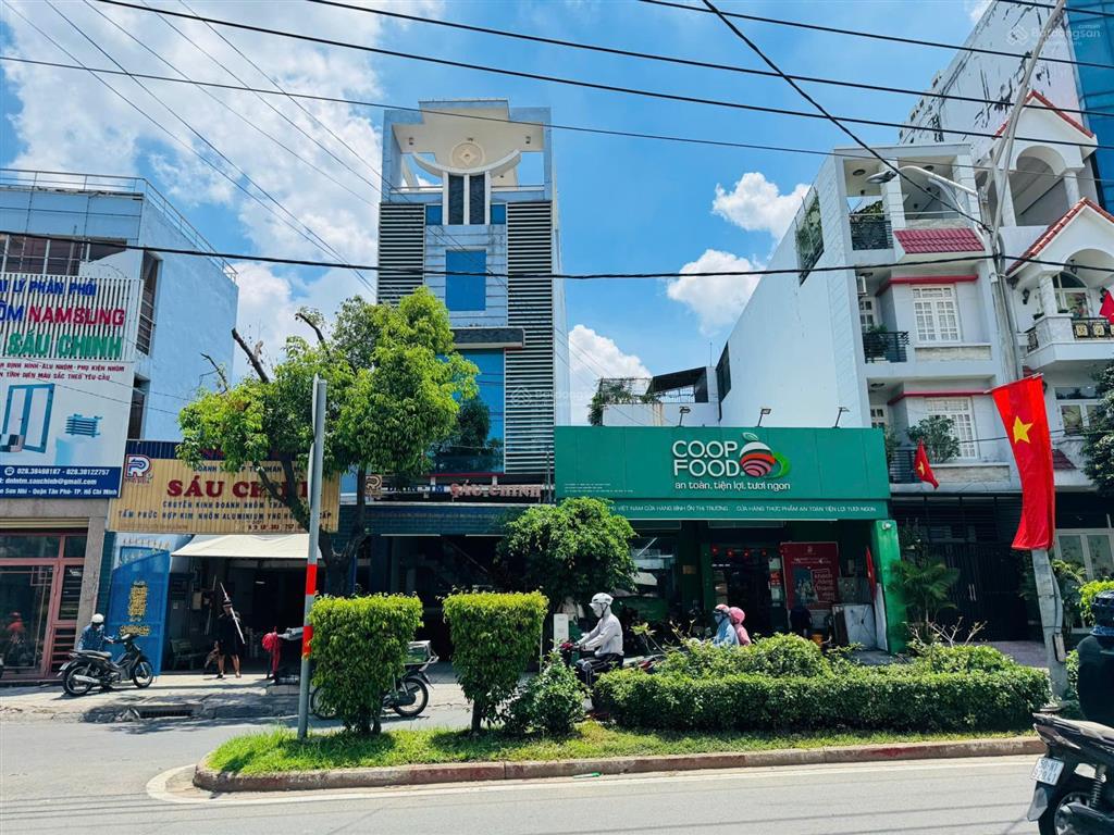 Mặt tiền kinh doanh đường nguyễn cửu đàm, ngay tân sơn nhì. (dt 8.4x25.5m cấp 4). giá 42 tỷ