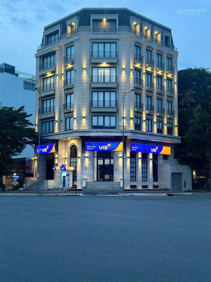 Ngộp bank! tòa nhà 2 mặt tiền quang trung, p. 10 gv dt (8x25) 6 lầu giá chỉ 48 tỷ  hđt 220tr