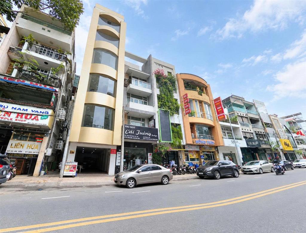 Nhà tốt giá ngộp !! bán mặt tiền võ văn tần, p.5, q.3  dt 5 x 19,5  kc 6 lầu  hđt 160tr  45 tỷ