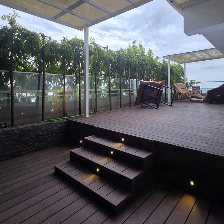 Cho thuê căn hộ sân vườn góc view song 368m²