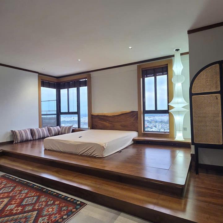 Cho thuê căn hộ sân vườn góc view song 368m²
