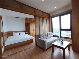 Cho thuê căn hộ tầng cao 1n1k đầy đủ đồ khu vực đào tấn linh lang, 50m2, từ 9.1 triệu/ tháng
