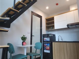 Cho thuê căn hộ duplex 2 ngủ 1 khách, đầy đủ đồ, view thoáng, 50m2, kv trung kính từ 8.9 triệu