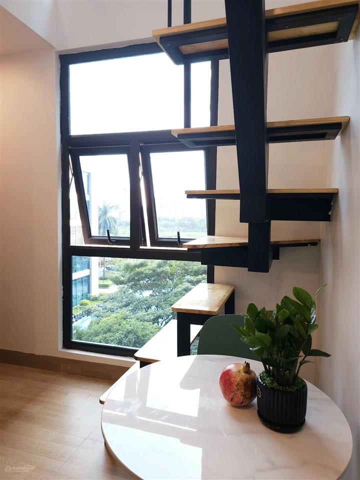 Cho thuê căn hộ duplex 2 ngủ 1 khách, đầy đủ đồ, view thoáng, 50m2, kv trung kính từ 8.5 triệu