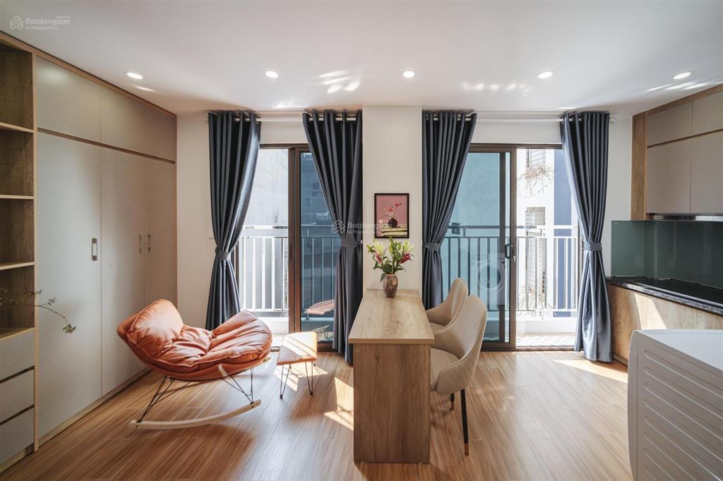 Cho thuê căn hộ đủ đồ ban công thoáng khu vực đình thôn, trần văn lai, 30m2 giá từ 7,5 triệu