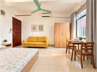 Cho thuê căn hộ đủ đồ cửa sổ thoáng, 4.1tr, 30m2 kv đình thôn, gần trần văn lai.  0979 769 ***