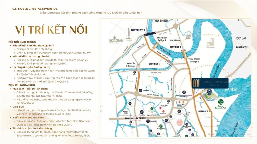 Bán căn 3pn 157m noble crystal riverside  view rạch bà bướm  chỉ 13,9 tỷ | liền kề phú mỹ hưng