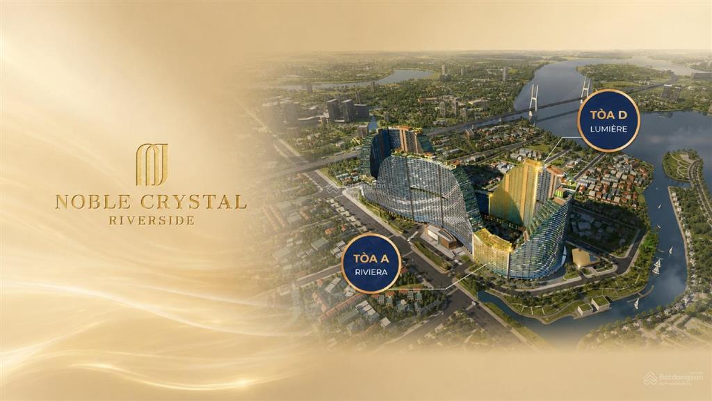 Bán căn 3pn 157m noble crystal riverside  view rạch bà bướm  chỉ 13,9 tỷ | liền kề phú mỹ hưng