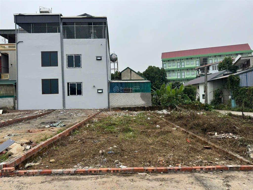 Cần bán nhanh lô đất 82m² mt5m giá siêu tốt ngay ngã 3 chợ hòa lạc