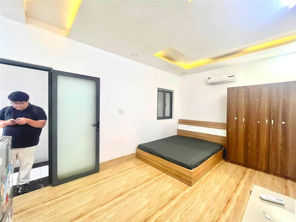 Cho thuê studio đủ nội thất, nhà xe siêu rộng, an ninh, tiện lên quận 5, cao đẳng y dược