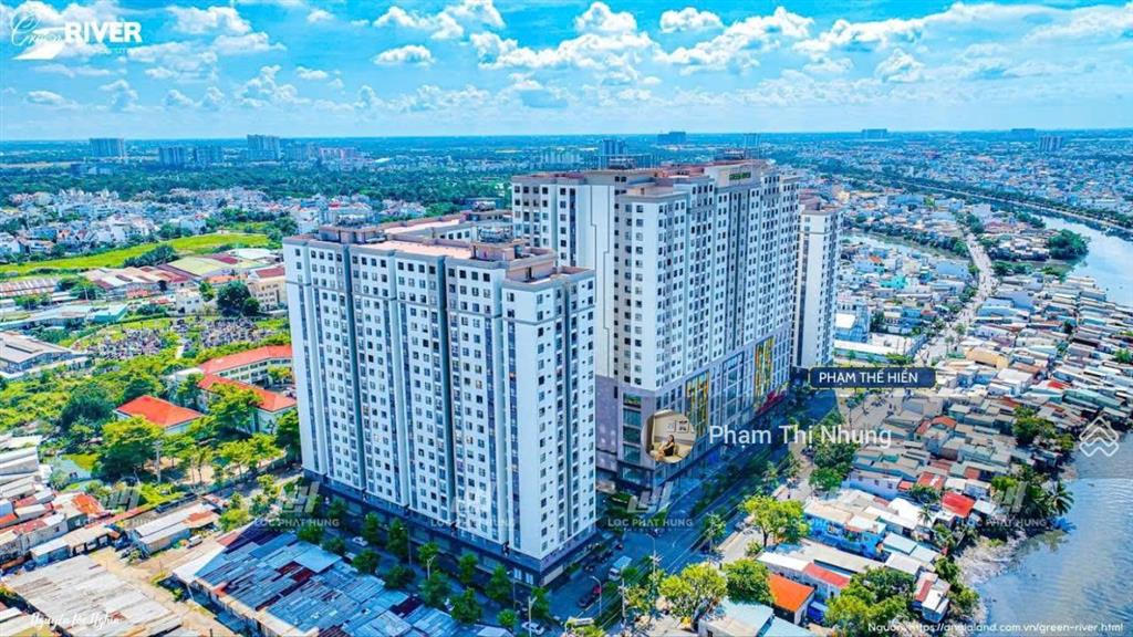 Chính chủ bán căn hộ green river 60m²/2pn, nhà mới 100%, view thoáng, giá 2,65 tỷ
