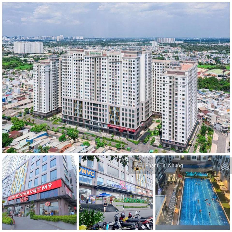 Chính chủ cho thuê ch green river quận 8, 65m2/ 2pn, full nội thất, chỉ xách vali vào, giá 11 triệu