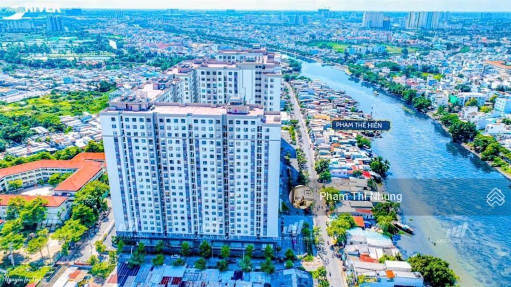Chính chủ cho thuê ch green river quận 8, 65m2/ 2pn, full nội thất, chỉ xách vali vào, giá 10,5tr