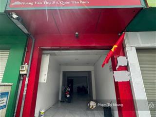 Chính chủ cho thuê mặt bằng kd mt hoàng văn thụ, p4, tân bình  phù hợp kinh doanh  giá 12 triệu