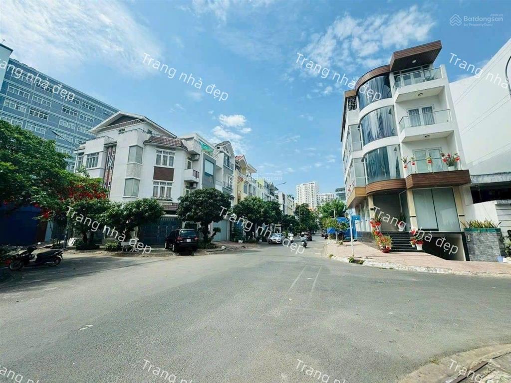 Bán nhà 4 tầng mặt tiền 16m kdc him lam dt 5x16.2m, 6 pn, đối diện trường vstar school. chỉ 20 tỷ 5
