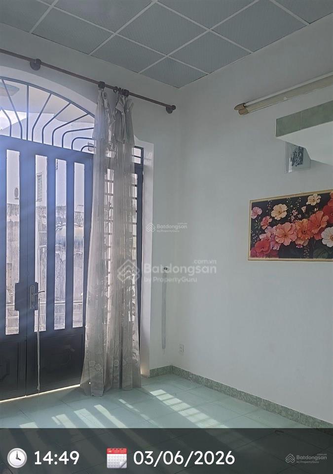 Nhà quận 7  phú thuận hẻm 4m  dt 66m2  chỉ 4.69 tỷ  shr hoàn công  kdc hiện hữu