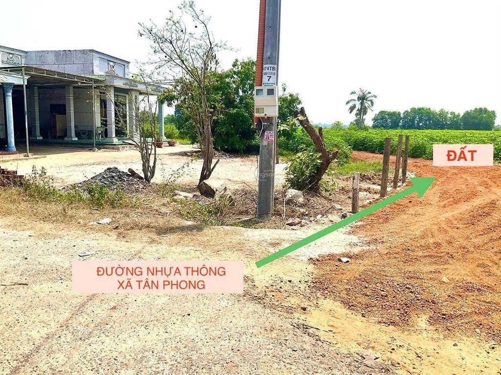 175m2 đất full thổ cư tân phong, tân biên, tây ninh, cách nhựa 20m
