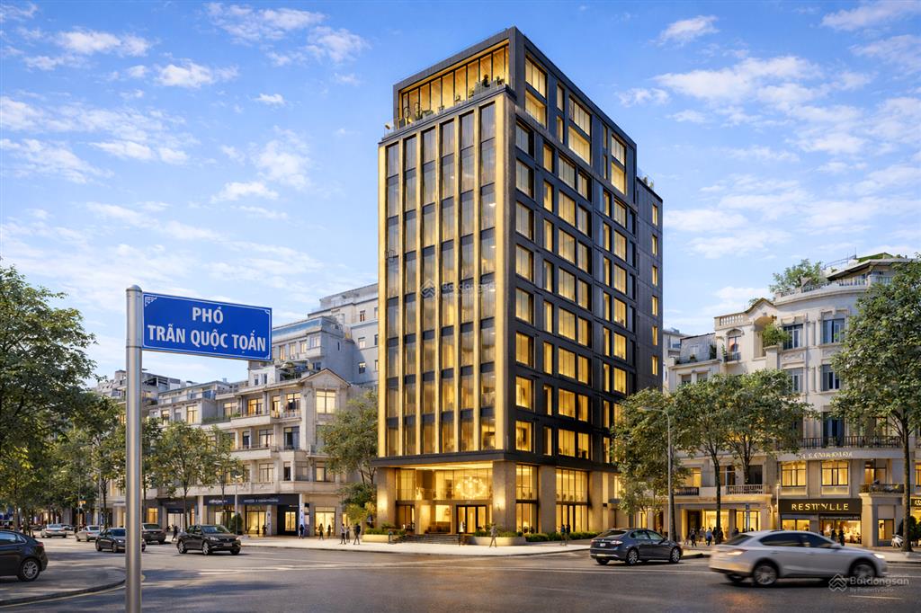 Mặt phố trần quốc toản  hoàn kiếm  500m2, mt 12m, sổ vuông  view hồ nguyễn du