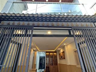 Nhà đẹp 3 tầng btct 2 mặt hẻm thoáng dương bá trạc, quận 8