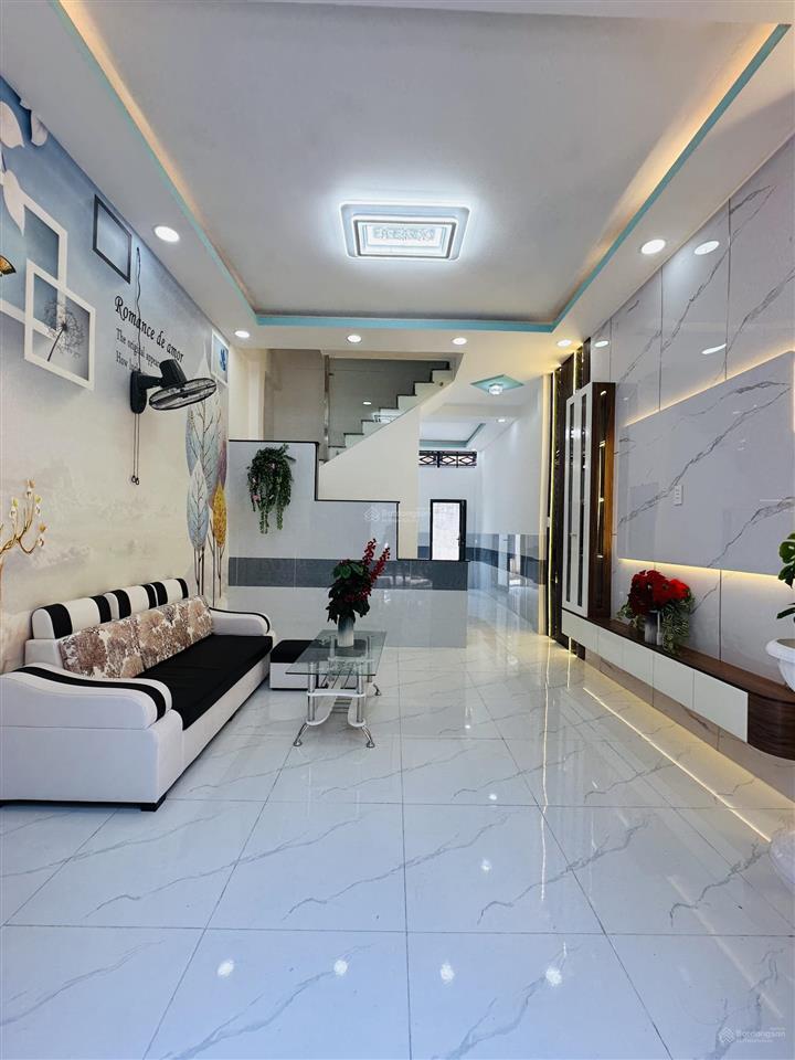 Nhà mới hai mặt tiền hẻm xe hơi tại bùi minh trực, p6 quận 8