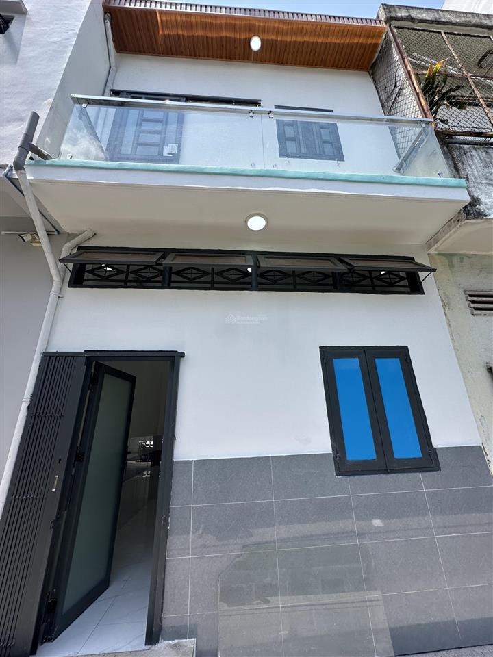 Nhà mới hai mặt tiền hẻm xe hơi tại bùi minh trực, p6 quận 8