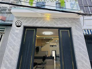 Nhà mới hai mặt tiền hẻm xe hơi tại bùi minh trực, p6 quận 8