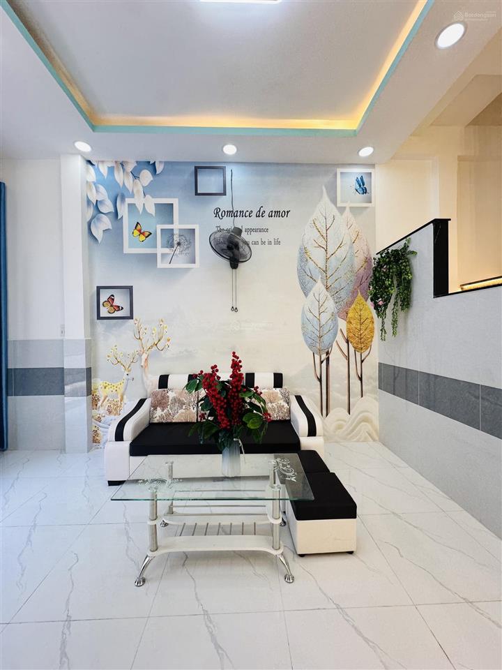 Nhà mới hai mặt tiền hẻm xe hơi tại bùi minh trực, p6 quận 8