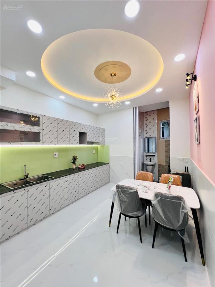 6.38 tỷ nhà 4 tầng dài gần 23m p.15 q.8