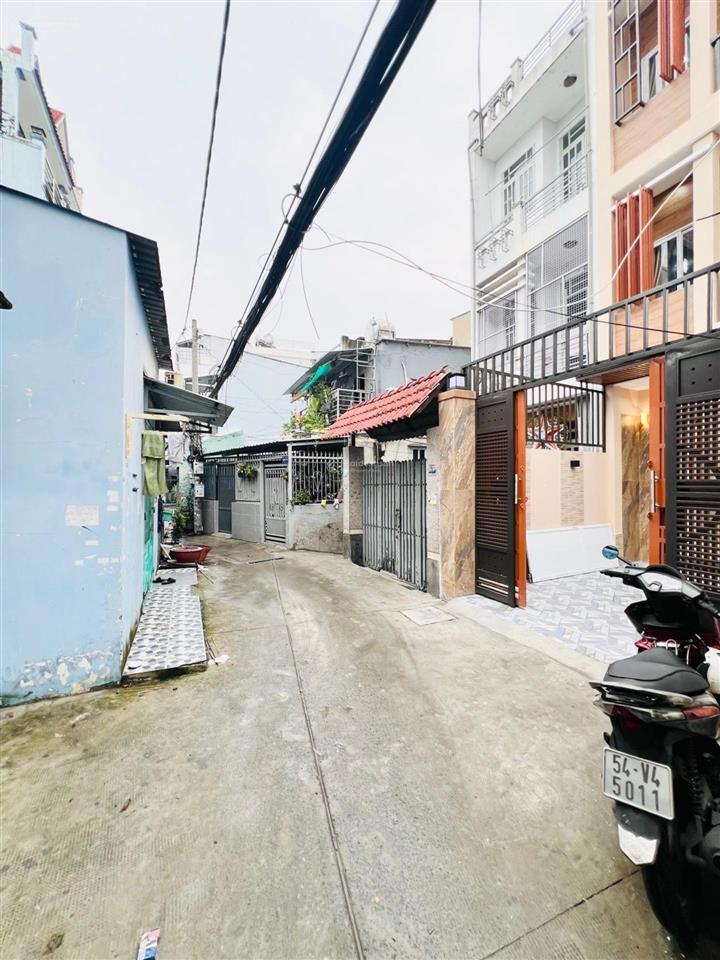 6.38 tỷ nhà 4 tầng dài gần 23m p.15 q.8