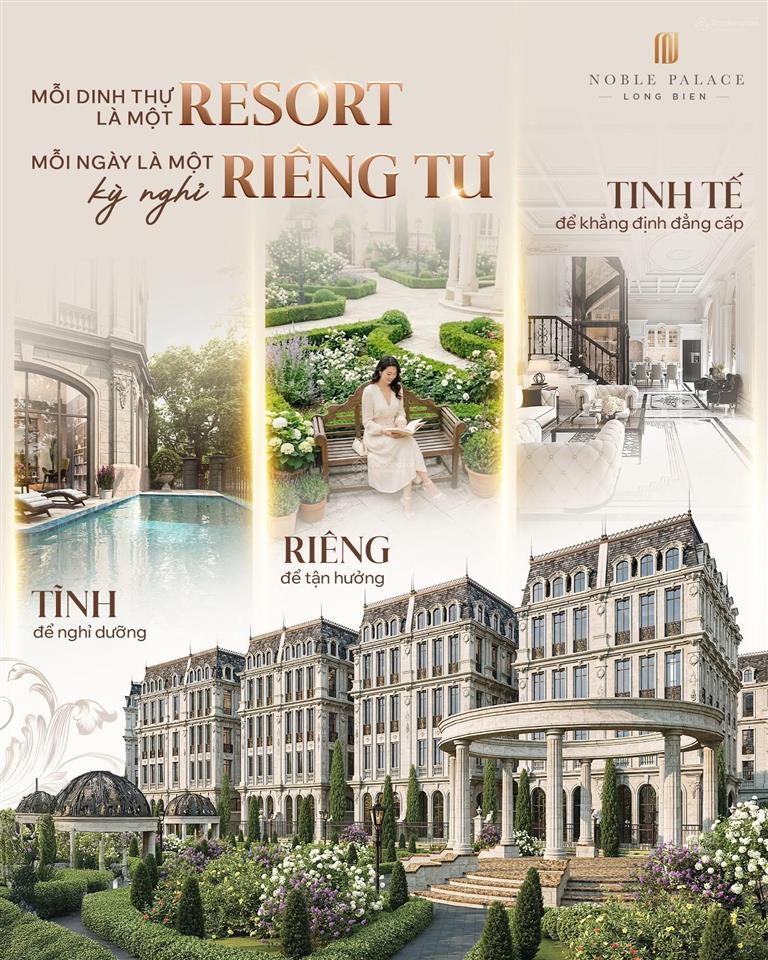 Căn biệt thự nổi bật  noble palace long biên  không gian sống dành riêng cho giới tinh hoa